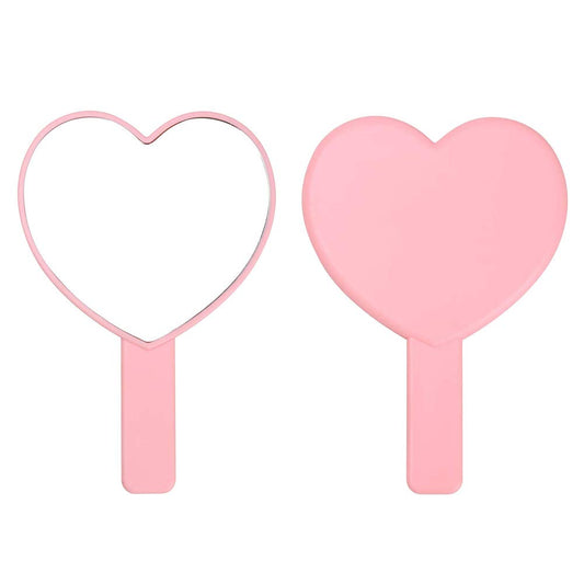 Pink Heart Mirror